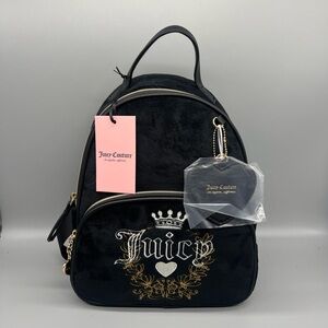 Juicy couture velour heritage backpack